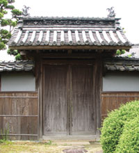 日月庵の外観